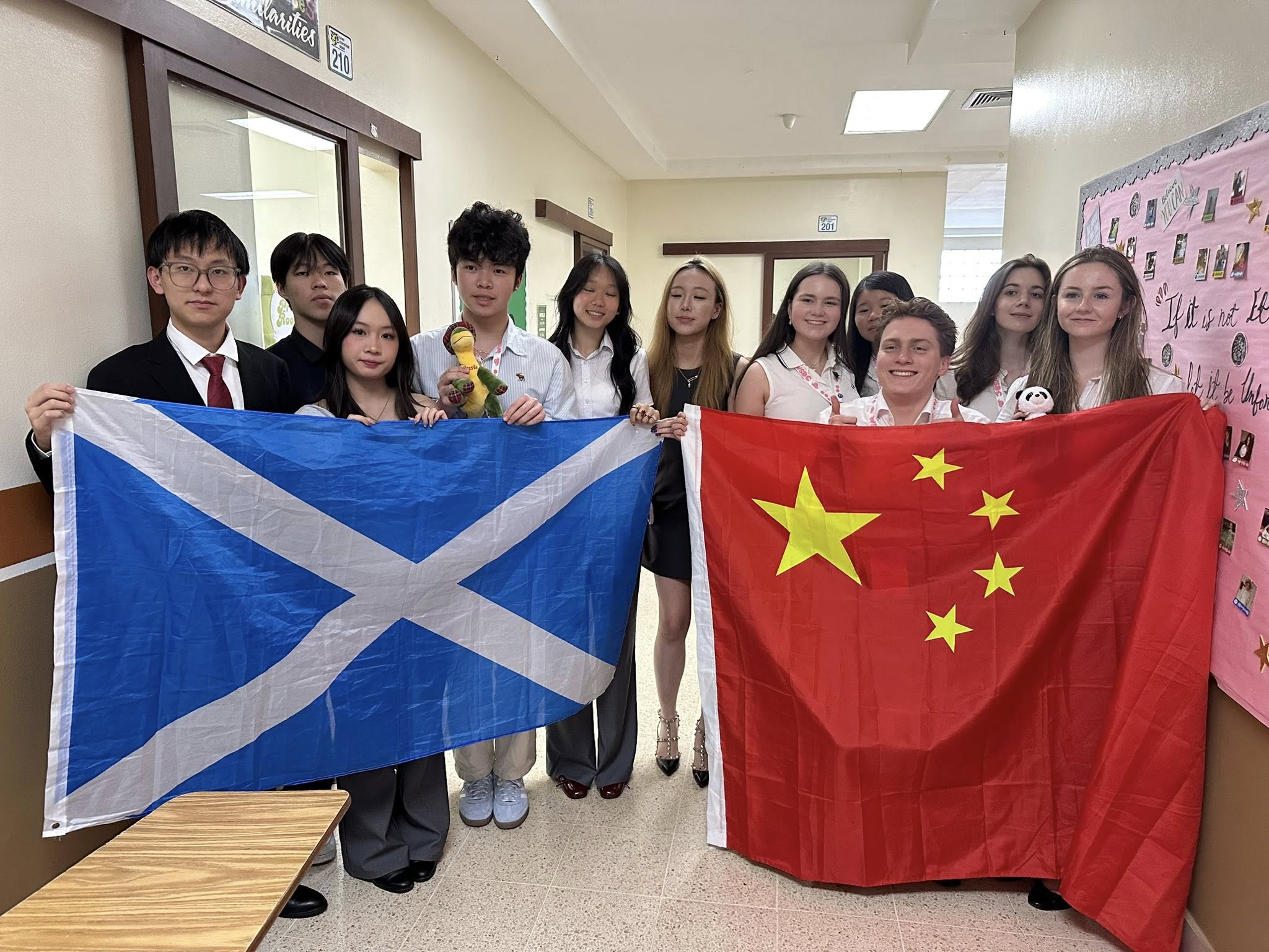 Team China WSDC with Team Greece at Panama Worlds 2025