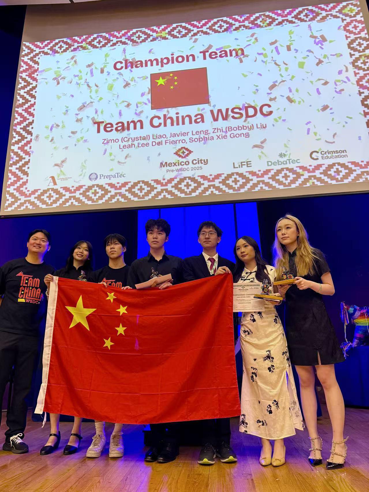 Team China WSDC Champions of Mexico Pre-WSDC 2025