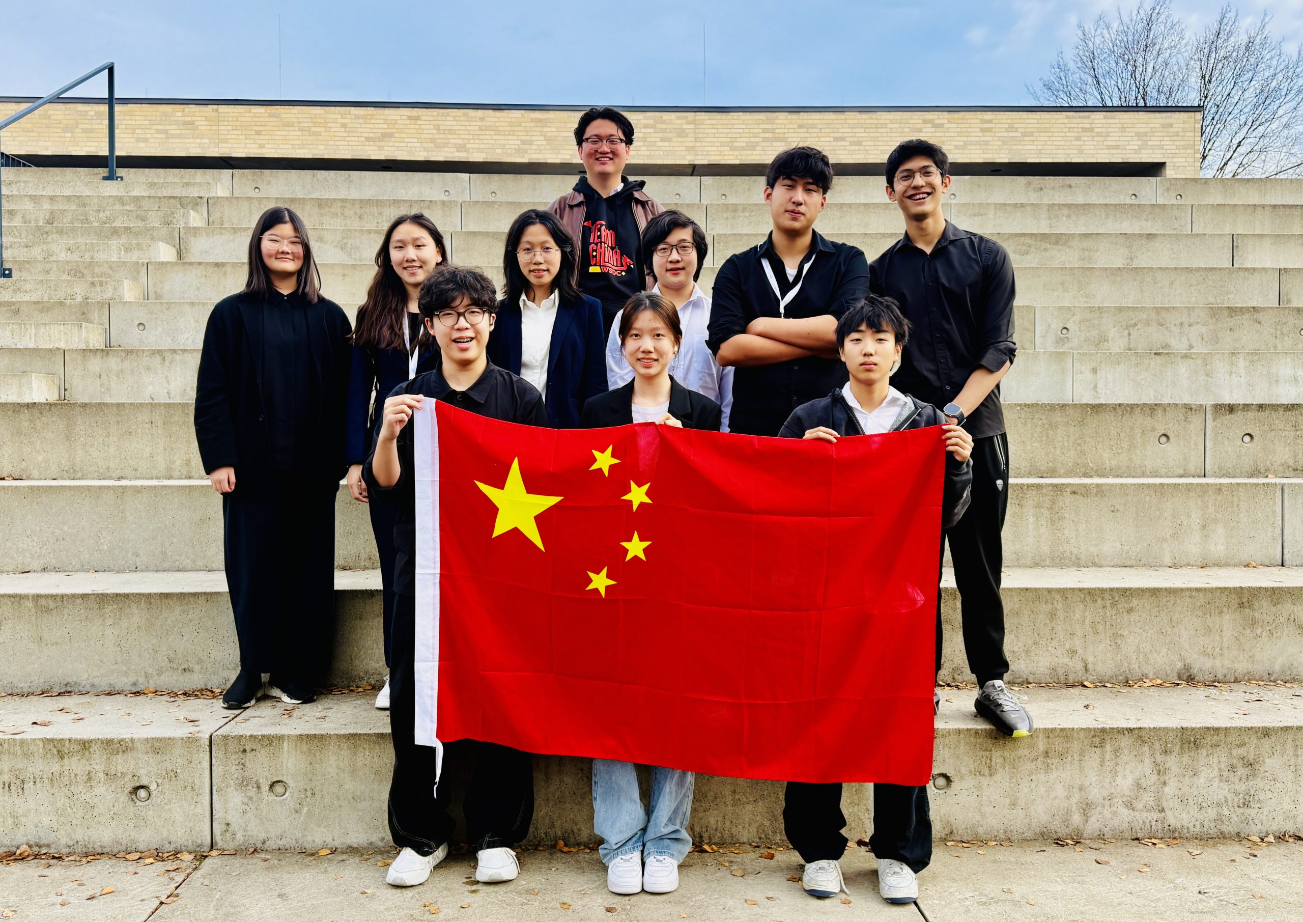Team China WSDC Group Photo at EurOpen Stuttgart 2025