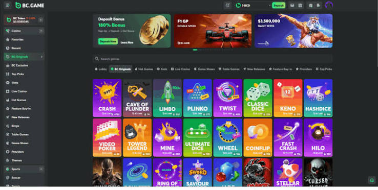 Experience a New Era of Gambling at BC.Game Online Casino